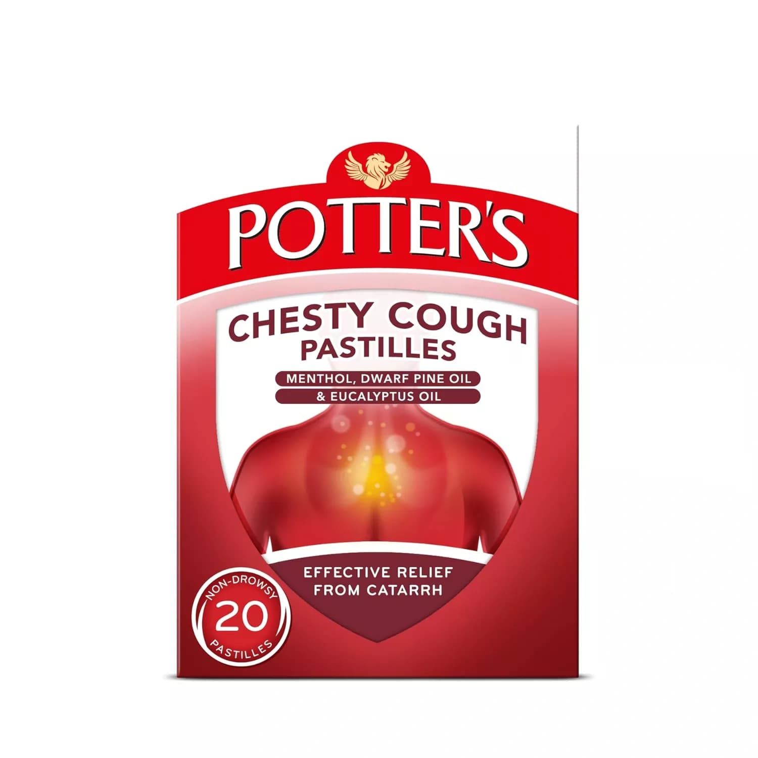 Potters chesty cough 20 pastilles non drowsy 3