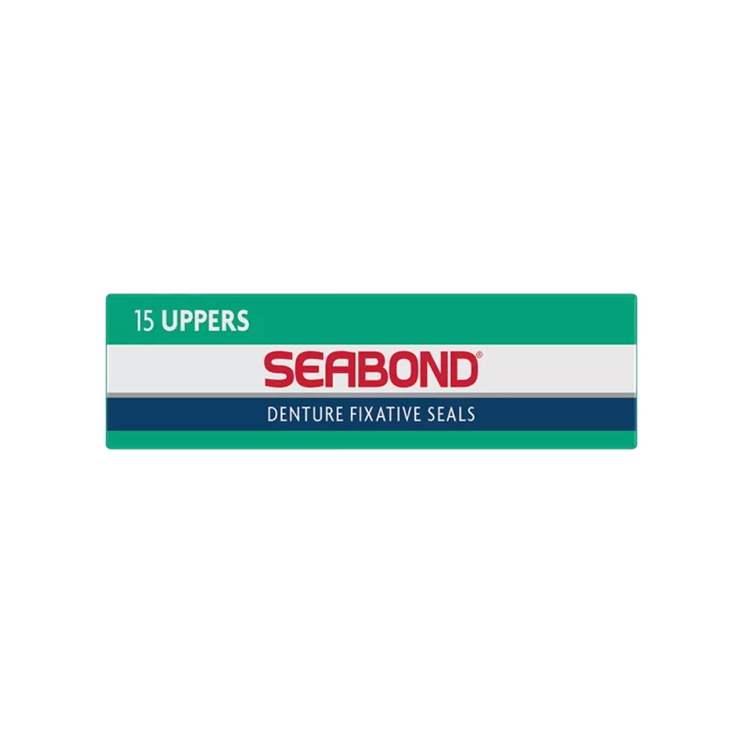 Seabond denture fixative seals original 15 uppers 7