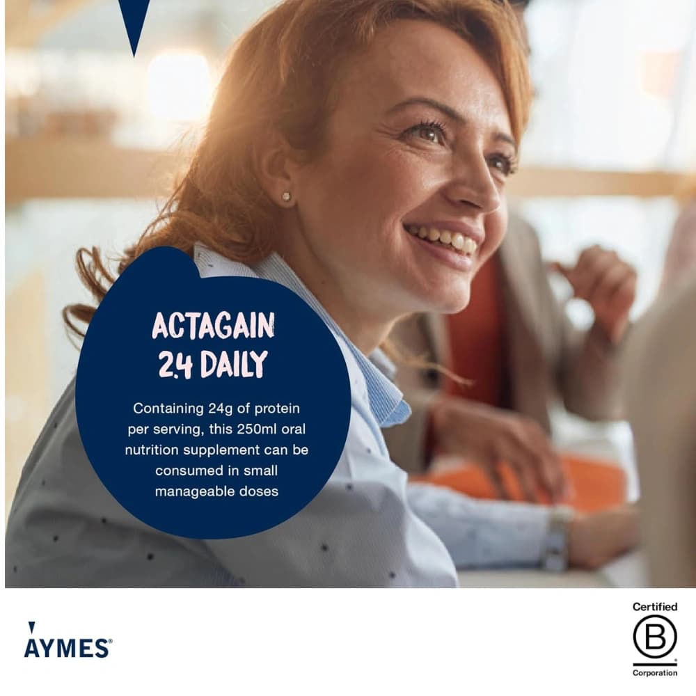 Aymes actagain 2.4 daily strawberry burst 250ml 3