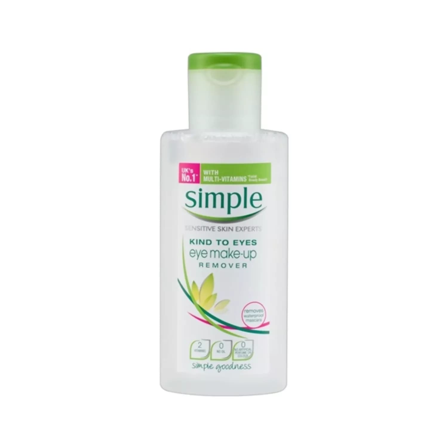 Simple kind to skin eye make up remover 125ml 6