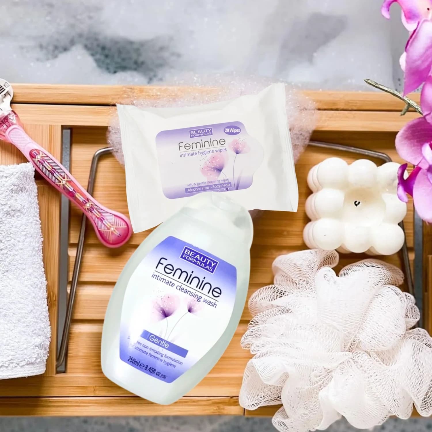 Beauty Formulas Feminine Hygiene 20 Intimate Wipes