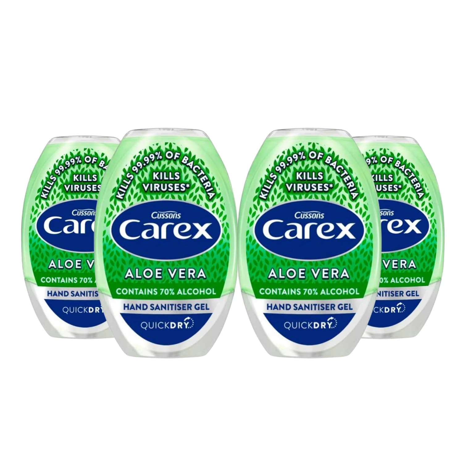 Carex Antibacterial Hand Sanitiser Aloe Vera Gel 50ml (3)